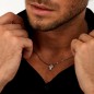 COLLANA GOLD CROCE PENDENTE UOMO MORELLATO 