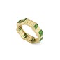 ANELLO ORO GIALLO E TORMALINE VERDI DONNA GUCCI LINK TO LOVE ANELLO ORO GIALLO E TORMALINE VERDI DONNA GUCCI LINK TO LOVE