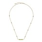 COLLANA ORO GIALLO E TORMALINE VERDI DONNA GUCCI LINK TO LOVE COLLANA ORO GIALLO E TORMALINE VERDI DONNA GUCCI LINK TO LOVE