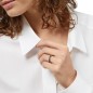 ANELLO IN ARGENTO SMALTO NERO MISURA 11 DONNA GUCCI INTERLOCKING G ANELLO IN ARGENTO SMALTO NERO MISURA 11 DONNA GUCCI INTERLOCKING G