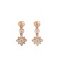 ORECCHINI ORO ROSA DIAMANTI DONNA GUCCI FLORA ORECCHINI ORO ROSA DIAMANTI DONNA GUCCI FLORA
