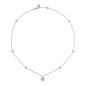 COLLANA IN ORO ROSA E DIAMANTI DONNA GUCCI FLORA COLLANA IN ORO ROSA E DIAMANTI DONNA GUCCI FLORA