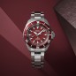 OROLOGIO SAMURAÏ AUTOMATICO QUADRANTE ROSSO UOMO SEIKO PROSPEX OROLOGIO SAMURAÏ AUTOMATICO QUADRANTE ROSSO UOMO SEIKO PROSPEX