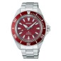 OROLOGIO SAMURAÏ AUTOMATICO QUADRANTE ROSSO UOMO SEIKO PROSPEX OROLOGIO SAMURAÏ AUTOMATICO QUADRANTE ROSSO UOMO SEIKO PROSPEX