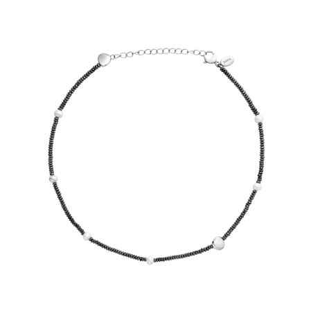 COLLANA EMATITE PERLE NATURALI B ROCKS DONNA BREIL  TJ3297 BREIL