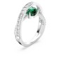 ANELLO HYPERBOLA DOPPIA FASCIA VERDE MIS.52 DONNA SWAROVSKI ANELLO HYPERBOLA DOPPIA FASCIA VERDE MIS.52 DONNA SWAROVSKI