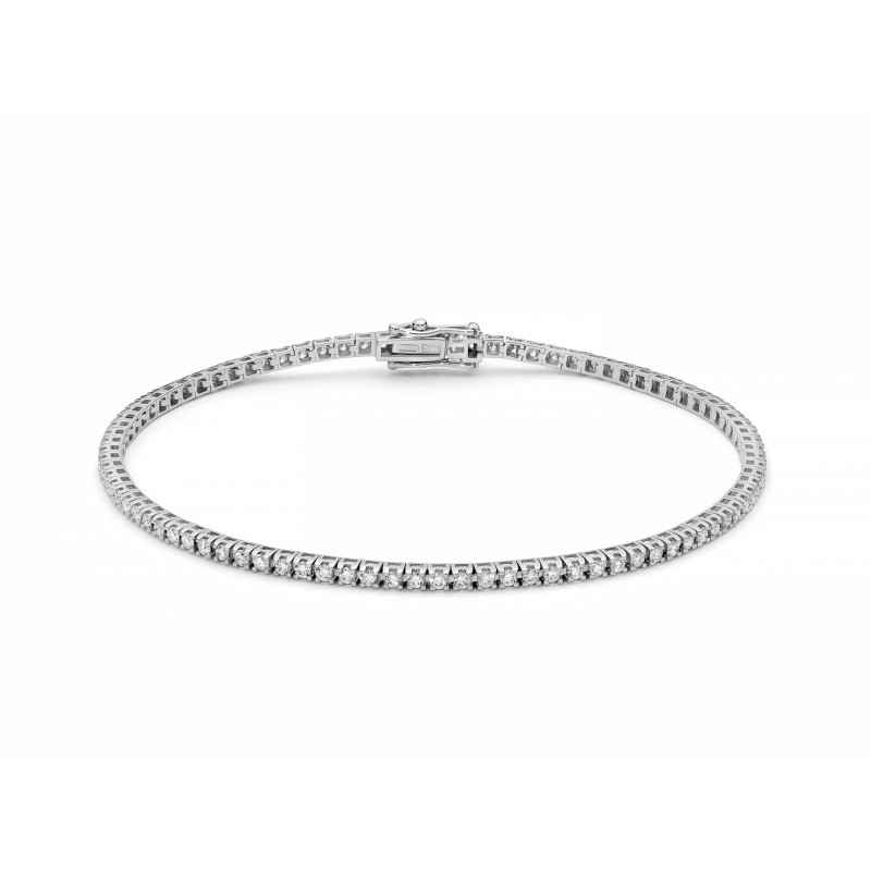 BRACCIALE TENNIS ORO DIAMANTI 150PT DONNA MILUNA I DIAMANTI
