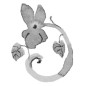 BEAD VIOLA DI FEBBRAIO DONNA TROLLBEADS 