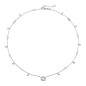 COLLANA IN ORO BIANCO E DIAMANTI DONNA GUCCI INTERLOCKING G COLLANA IN ORO BIANCO E DIAMANTI DONNA GUCCI INTERLOCKING G