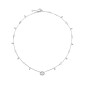 COLLANA IN ORO BIANCO E DIAMANTI DONNA GUCCI INTERLOCKING G COLLANA IN ORO BIANCO E DIAMANTI DONNA GUCCI INTERLOCKING G