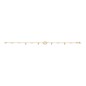BRACCIALE ORO GIALLO DIAMANTI 0.20 CT DONNA GUCCI INTERLOCKING G