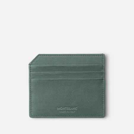 PORTA CARTE DI CREDITO 6 SCOMPARTI VERDE MONTBLANC MEISTERSTUCK