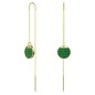 ORECCHINI PENDENTI GINGER VERDI DONNA SWAROVSKI ORECCHINI PENDENTI GINGER VERDI DONNA SWAROVSKI