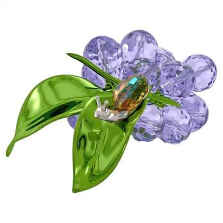 DECORAZIONE IDYLLIA CHIOCCIOLA E MIRTILLI  SWAROVSKI 