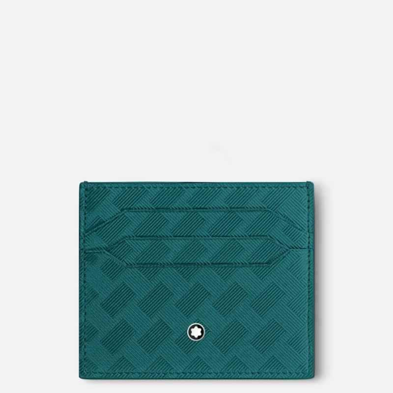 PORTA CARTE DI CREDITO 6 SCOMPARTI BLU FELCE MONTBLANC EXTREME 3.0