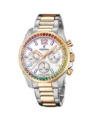 OROLOGIO 38MM RAIMBOW DONNA FESTINA BOYFRIEND COLLECTION F20608/2 FESTINA