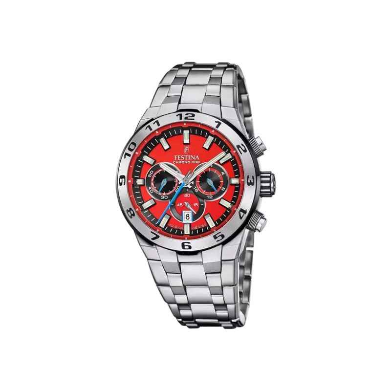OROLOGIO CHRONO BIKE ROSSO UOMO FESTINA OROLOGIO CHRONO BIKE ROSSO UOMO FESTINA