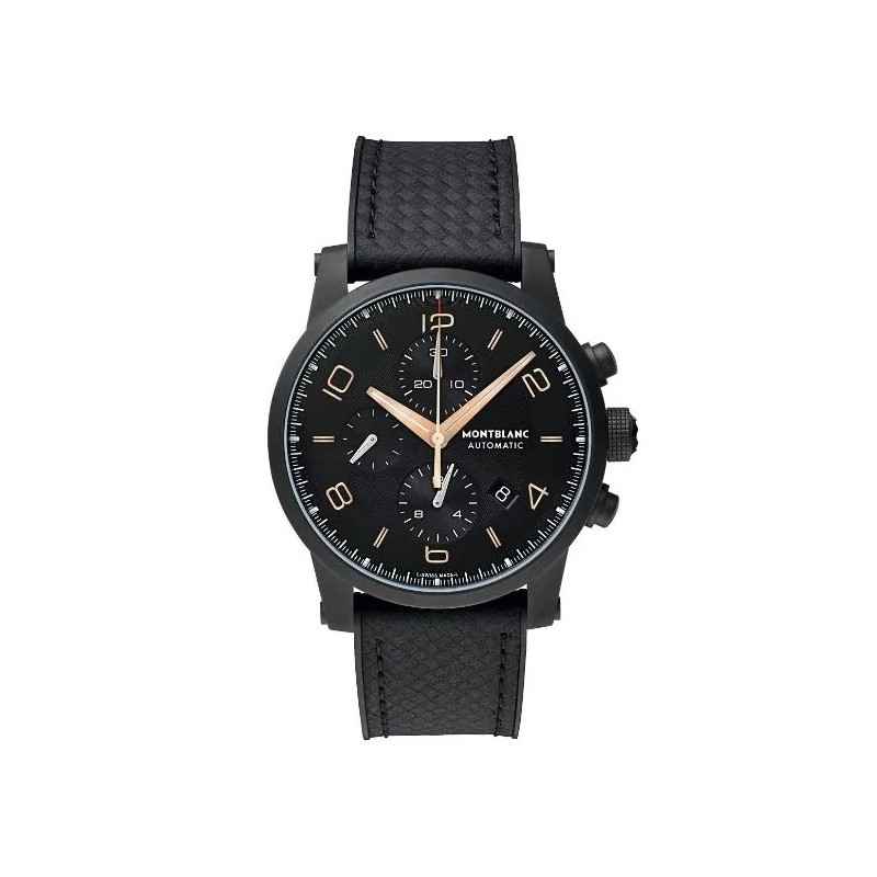OROLOGIO CRONO NERO AUTOMATICO UOMO MONTBLANC TIMEWALKER