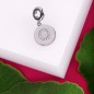 CHARM LETTERA O ACCIAIO E CRISTALLI DONNA MORELLATO 