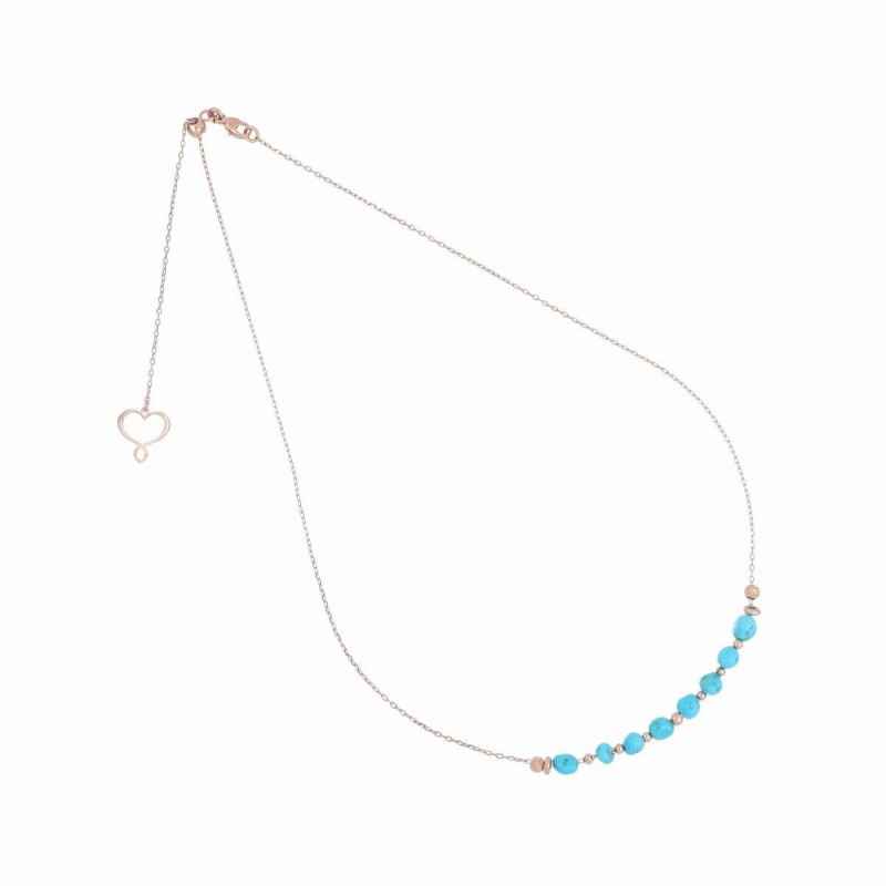 COLLANA CORTA DONNA MAMAN ET SOPHIE TURCHESE