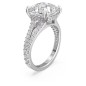 ANELLO STILLA TAGLIO QUADRATO PAVE' MIS.50 DONNA SWAROVSKI ANELLO STILLA TAGLIO QUADRATO PAVE' MIS.50 DONNA SWAROVSKI