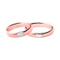 ANELLO FEDE NUZIALE IN ORO ROSA E BIANCO UOMO POLELLO ANELLO FEDE NUZIALE IN ORO ROSA E BIANCO UOMO POLELLO