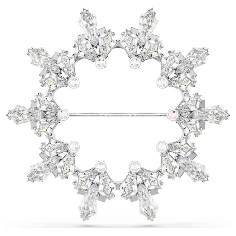 SPILLA IDYLLIA TAGLIO MISTO FIOCCO DI NEVE DONNA SWAROVSKI SPILLA IDYLLIA TAGLIO MISTO FIOCCO DI NEVE DONNA SWAROVSKI