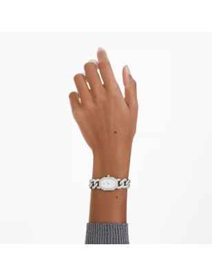 OROLOGIO DEXTERA CHAIN TONO ARGENTATO DONNA SWAROVSKI  5668899 SWAROVSKI