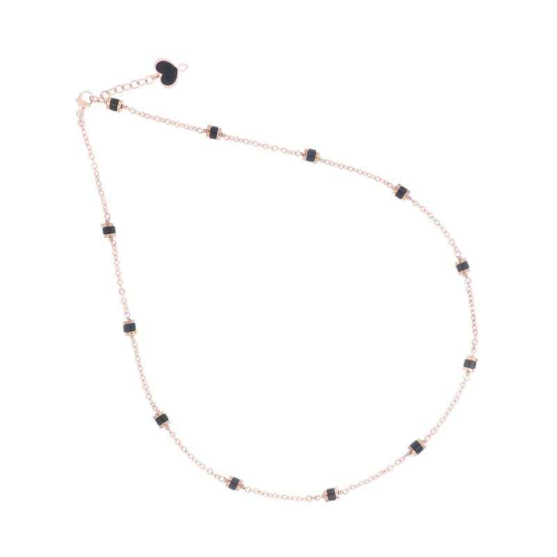 GIROCOLLO DECO AGATA NERA DONNA MAMAN ET SOPHIE GIROCOLLO DECO AGATA NERA DONNA MAMAN ET SOPHIE