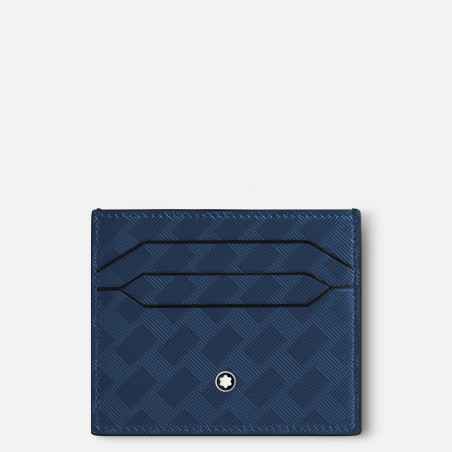 PORTA CARTE 6 SCOMPARTI BLU UOMO MONTBLANC MEISTERSTUCK 198079 MONTBLANC