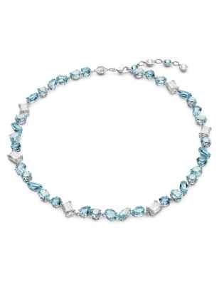 COLLANA GEMA BLU TAGLIO MISTO DONNA SWAROVSKI  5666007 SWAROVSKI