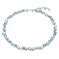 COLLANA GEMA BLU TAGLIO MISTO DONNA SWAROVSKI COLLANA GEMA BLU TAGLIO MISTO DONNA SWAROVSKI