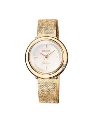 OROLOGIO AMBILUNA DORATO 31MM DONNA CITIZEN LADY EM0643-84X CITIZEN
