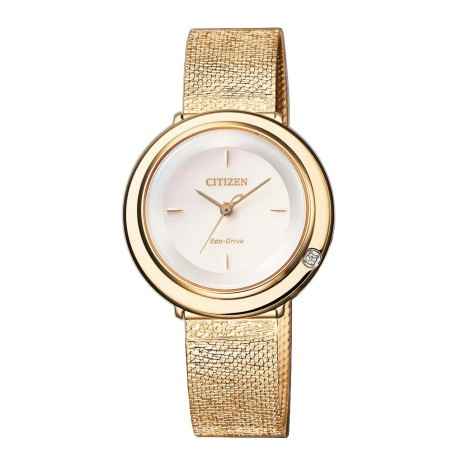 OROLOGIO AMBILUNA DORATO 31MM DONNA CITIZEN LADY EM0643-84X CITIZEN