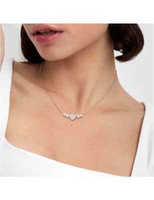 COLLANA MISSTRENDY CUORI E ZIRCONI DONNA NOMINATION  029301/004 NOMINATION