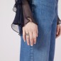 ANELLO DOPPIA BANDA MISURA 17 DONNA GUCCI GG MARMONT