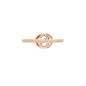 ANELLO ORO ROSA DIAMANTI DONNA GUCCI INTERLOCKING G