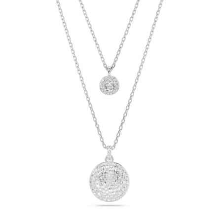 PENDENTE STRATIFICATO METEORA RODIO SWAROVSKI 5684244 SWAROVSKI