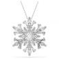 COLLANA PENDENTE E SPILLA IDYLLIA FIOCCO DI NEVE DONNA SWAROVSKI COLLANA PENDENTE E SPILLA IDYLLIA FIOCCO DI NEVE DONNA SWAROVSKI