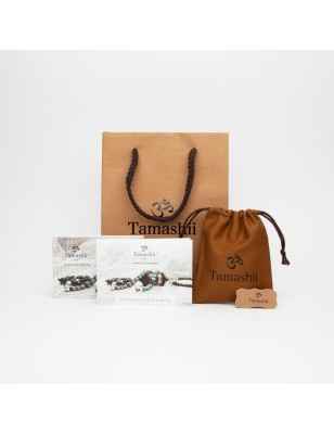 BRACCIALE RODOCROSITE UOMO-DONNA TAMASHII 8 MM