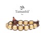 BRACCIALE CITRINO UOMO-DONNA TAMASHII 8 MM BRACCIALE CITRINO UOMO-DONNA TAMASHII 8 MM