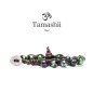 BRACCIALE ZOISITE - RUBINO UOMO-DONNA TAMASHII 8 MM BRACCIALE ZOISITE - RUBINO UOMO-DONNA TAMASHII 8 MM