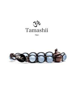 BRACCIALE AGATA OCEANO UOMO-DONNA TAMASHII 1 GIRO BHS900-31 TAMASHII