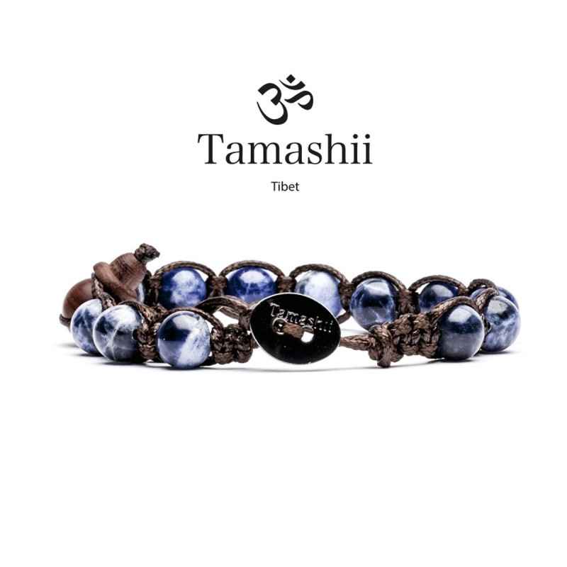 BRACCIALE SODALITE UOMO-DONNA TAMASHII 1 GIRO BRACCIALE SODALITE UOMO-DONNA TAMASHII 1 GIRO