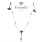 COLLANA AGATA BIANCA UOMO-DONNA TAMASHII LUNGHE COLLANA AGATA BIANCA UOMO-DONNA TAMASHII LUNGHE