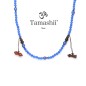 COLLANA AGATA BLU UOMO-DONNA TAMASHII MUDRA CORTO COLLANA AGATA BLU UOMO-DONNA TAMASHII MUDRA CORTO