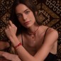 GIROCOLLO MIA AFRICA CORALLO PENDENTE MAMAN ET SOPHIE GIROCOLLO MIA AFRICA CORALLO PENDENTE MAMAN ET SOPHIE
