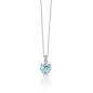 COLLANA ACQUAMARINA E DIAMANTI DONNA MILUNA LE GEMME