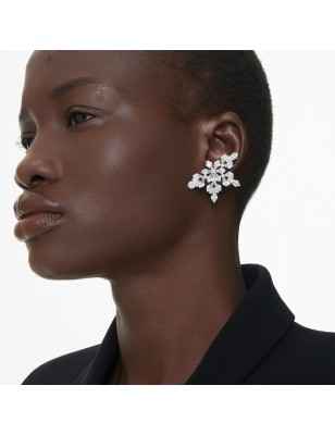 ORECCHINI A CLIP IDYLLIA MEZZO FIOCCO DI NEVE DONNA SWAROVSKI  5692635 SWAROVSKI