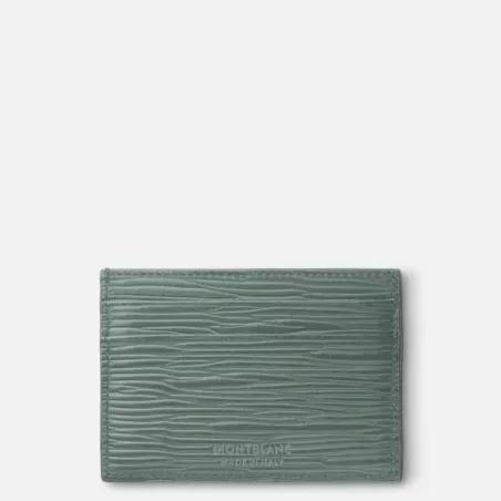 PORTA CARTE DI CREDITO 5 SCOMPARTI PELLE PELTRO MONTBLANC